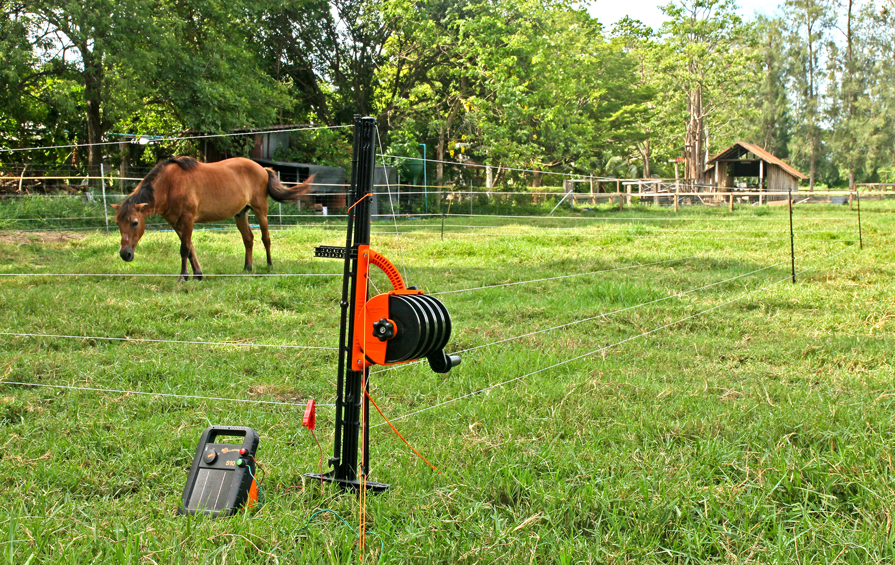 รั้วไฟฟ้า smart fence รั้วไฟฟ้าสำหรับม้า